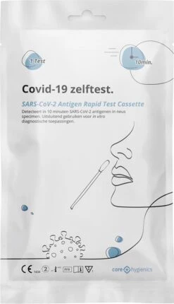 Core Hygienics® | 5 X Corona Zelftesten / Covid19 | Antigen Sneltest Voor Thuis - Los Verpakt - Nederlandstalig -MEDISANA Shop 689x1200 1