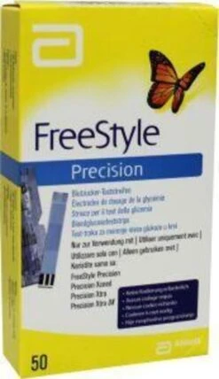 Abbott Freestyle Precision Teststrips 50 Stuks -MEDISANA Shop 692x1200