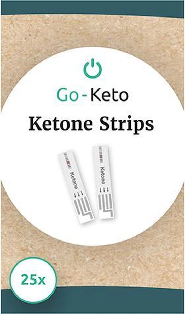 Go-Keto | Ketone Test Strips | 1 X 25 Strips | Ketose Dieet | Ketonentest 5 Go-Keto | Ketone Test Strips | 1 X 25 Strips | Ketose Dieet | Ketonentest - Afbeelding 3