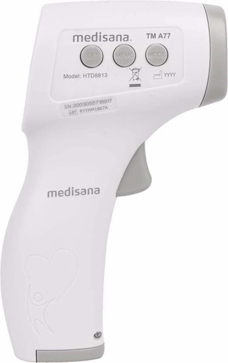 Medisana TM A77 Non Contact Thermometer 10 Medisana TM A77 Non Contact Thermometer - Afbeelding 8