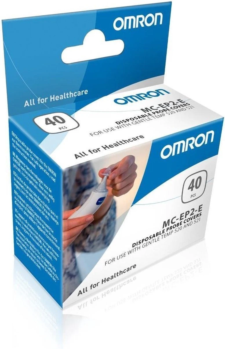 OMRON Gentle Temp-Sondekapjes - Thermometer Hoesjes - Wegwerp - Voor MC521, MC520 & MC522 PRO - 40 Stuks 3 OMRON Gentle Temp-Sondekapjes - Thermometer Hoesjes - Wegwerp - Voor MC521, MC520 & MC522 PRO - 40 Stuks