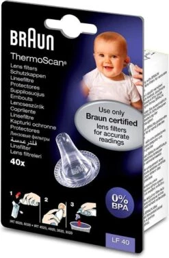 Braun LF40 - Navulset Lensfilters Oorthermometer