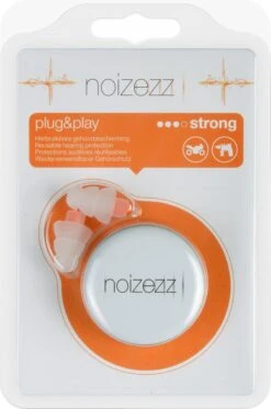 Noizezz - Orange Strong - Onze Size Fits All Gehoorbescherming Met Demping Tot 30 DB - Oranje - Oordoppen - 1 Paar -MEDISANA Shop 795x1200 1