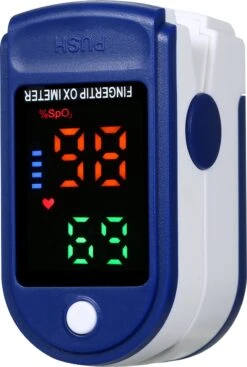 Saturatiemeter - Zuurstofmeter - Oximeter Met Hartslagmeter - Inclusief Draagkoord - Roterende Scherm - Best Geteste Co2 Meter -MEDISANA Shop 808x1200 1
