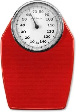 Medisana PS 100 - Analoge - Personenweegschaal - Rood