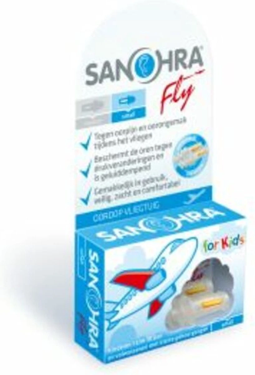 Sanohra - Vliegtuig - Kinderen - Oordoppen - 1 Paar 14 Sanohra - Vliegtuig - Kinderen - Oordoppen - 1 Paar - Afbeelding 12