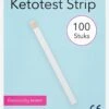 Mat Care Ketostrips - Ketonentest - Ketose Teststrips - Ketosticks - Ketotest 100 Stuks