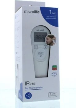Microlife IR 210 - Infrarood Oorthermometer - Multifunctioneel 3-in-1 -MEDISANA Shop 840x1200 2