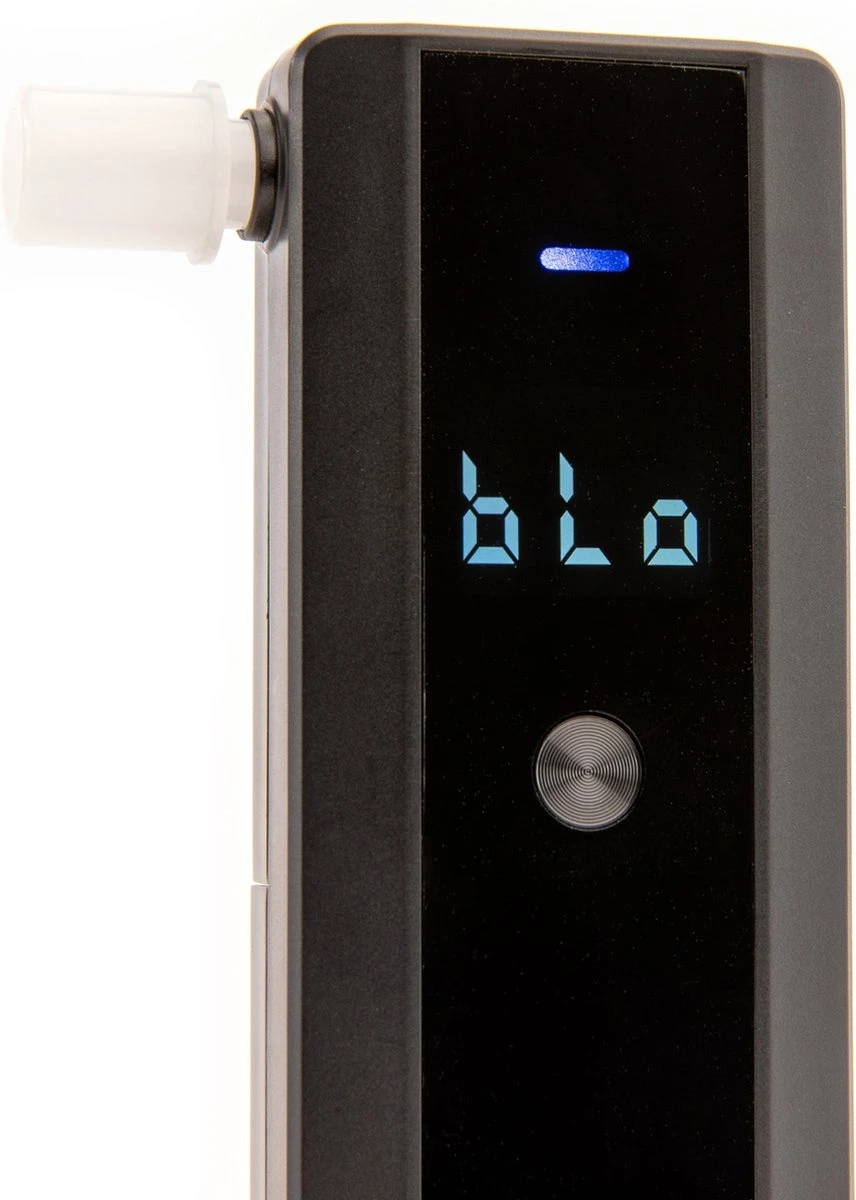 Digitale Alcoholtester - Blaastest Alcohol Meter - Makkelijk Mee Te Nemen - Ademtest Om Je Alcoholpromillage Mee Te Testen - Met Extra Mondstukjes 4 Digitale Alcoholtester - Blaastest Alcohol Meter - Makkelijk Mee Te Nemen - Ademtest Om Je Alcoholpromillage Mee Te Testen - Met Extra Mondstukjes - Afbeelding 2