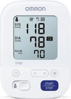 OMRON X3 Comfort Bloeddrukmeter Bovenarm - Aanbevolen Door Hartstichting - Blood Pressure Monitor Met Hartslagmeter – Onregelmatige Hartslag - 22 Tot 42 Cm Manchet – 3 Jaar Garantie -MEDISANA Shop 862x1200 2