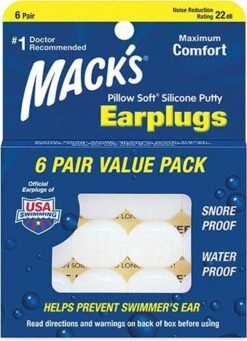 Macks - Pillow Soft Silicone - Oordoppen - 6 Paar -MEDISANA Shop 869x1200 1