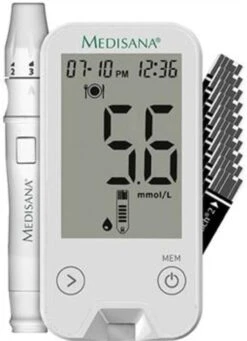 Medisana Meditouch2 Startpakket - Mmol/L (versie Voor Nederland) - Bloedsuikermeter -MEDISANA Shop 869x1200