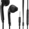 Oortelefoon Stereo Oortelefoon In Ear Oordopjes Headset 3.5Mm Universele Hoofdtelefoon , Zwart