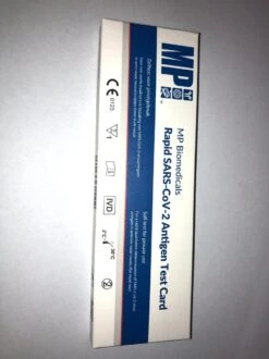 25 Stuks Corona Zelftesten- MP Biomedicals Corona Ondiepe Neustest Covid SARS-CoV-2 Antigen Rapid - Zelftest - Zelftester - Neustest - Goedgekeurd Door VWS