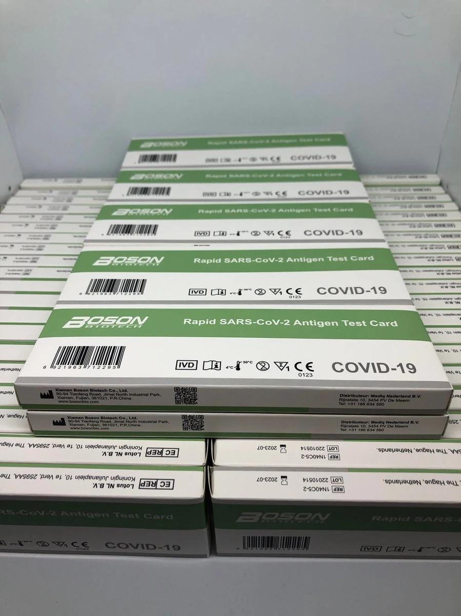 50 Stuks Corona Zelftest - Covid-19 - Corona Test - Corona Covid Sneltest -50stuks 3 50 Stuks Corona Zelftest - Covid-19 - Corona Test - Corona Covid Sneltest -50stuks