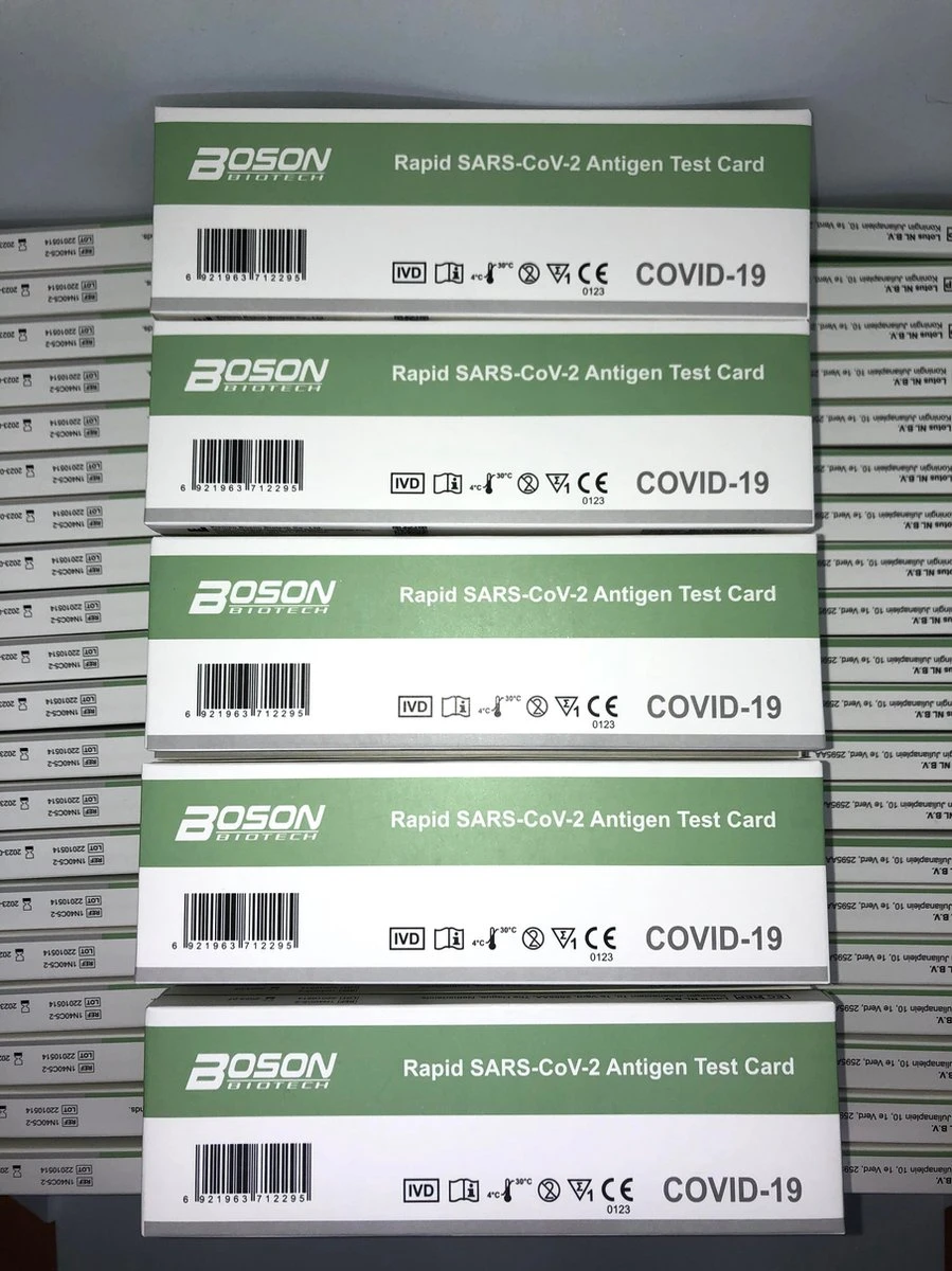 50 Stuks Corona Zelftest - Covid-19 - Corona Test - Corona Covid Sneltest -50stuks 4 50 Stuks Corona Zelftest - Covid-19 - Corona Test - Corona Covid Sneltest -50stuks - Afbeelding 2