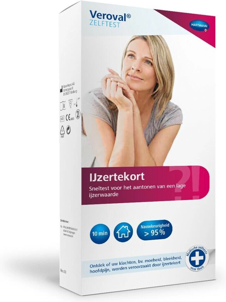 Veroval Zelftest IJzertekort 3 Veroval Zelftest IJzertekort