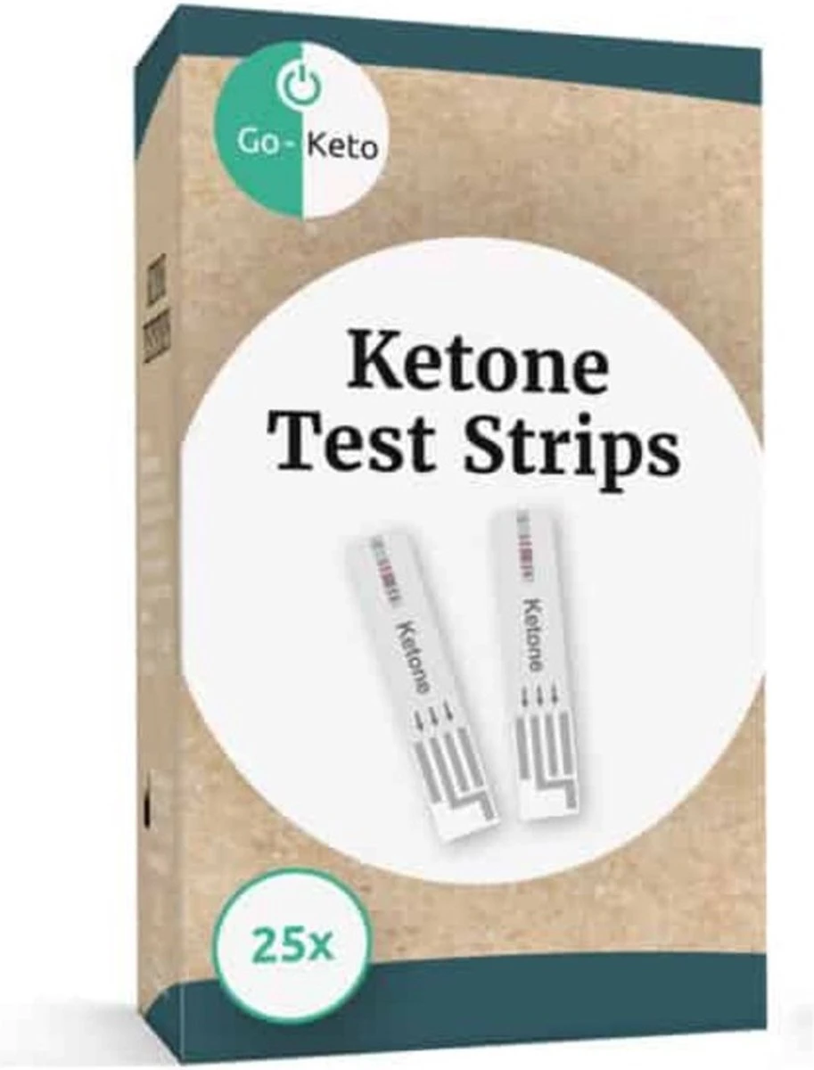 Go-Keto | Ketone Test Strips | 1 X 25 Strips | Ketose Dieet | Ketonentest 3 Go-Keto | Ketone Test Strips | 1 X 25 Strips | Ketose Dieet | Ketonentest