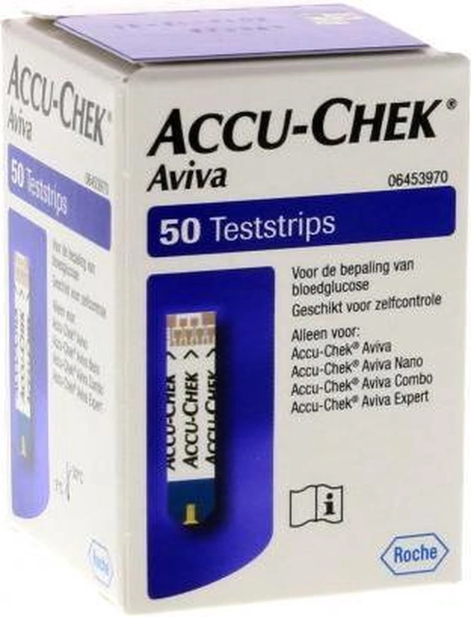 Accu-Chek Aviva Teststrips 50 Stuks 5 Accu-Chek Aviva Teststrips 50 Stuks - Afbeelding 3