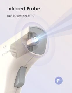 HYLOGY Thermometer Voor Volwassenen Digitaal - Infrarood Koortsthermometer Contactloze - Thermometer Lichaam Kinderen - Voorhoofd Thermometer Baby Met Lcd Display 14 HYLOGY Thermometer Voor Volwassenen Digitaal - Infrarood Koortsthermometer Contactloze - Thermometer Lichaam Kinderen - Voorhoofd Thermometer Baby Met Lcd Display -MEDISANA Shop 923x1200 4