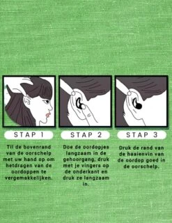 Merkloos Slaap Oordopjes – Oordoppen – Tegen Geluidsoverlast – Anti Snurk – Comfortabel – Wasbaar – Geluiddempende Earplugs – Gehoorbescherming – Slaap Earplugs – Reizen – Lezen – Werken – Slapen – Zwemmen – Festival – Snurk – 3 Lagen – 30DB – Zwart -MEDISANA Shop 927x1200