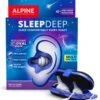 Alpine SleepDeep Multisize- Oordoppen Voor Slapen- Comfortabel En Hoge Demping - Medium & Small 27dB - 2 Paar