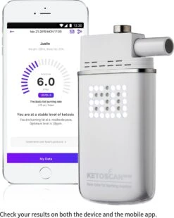 Ketoscan Mini - Ketosis Meter - Bluetooth - Gas Sensor - Fatburner Meter - Oplaadbaar 13 Ketoscan Mini - Ketosis Meter - Bluetooth - Gas Sensor - Fatburner Meter - Oplaadbaar -MEDISANA Shop 957x1200 1