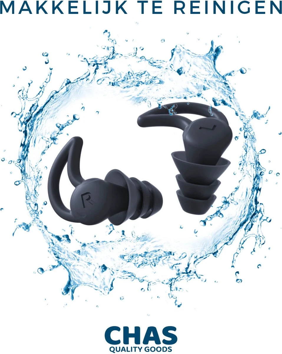 Noise Cancelling Oordopjes – Comfortabele Oordopjes – Oordoppen Gehoorbescherming – 30 DB - Multifunctioneel – Oordopjes Slapen – Anti Snurk – Festival Oordopjes 5 Noise Cancelling Oordopjes – Comfortabele Oordopjes – Oordoppen Gehoorbescherming – 30 DB - Multifunctioneel – Oordopjes Slapen – Anti Snurk – Festival Oordopjes - Afbeelding 3