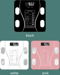 Merkloos Digitale Smart Weegschaal - Personenweegschaal - Met Lichaamsanalyse - USB Oplaadbaar - Met App - Roze -MEDISANA Shop 962x1200