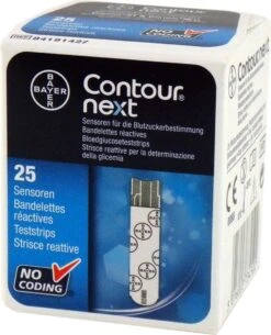 Bayer Contour Next Gluco Test Strips 25st -MEDISANA Shop 973x1200 1