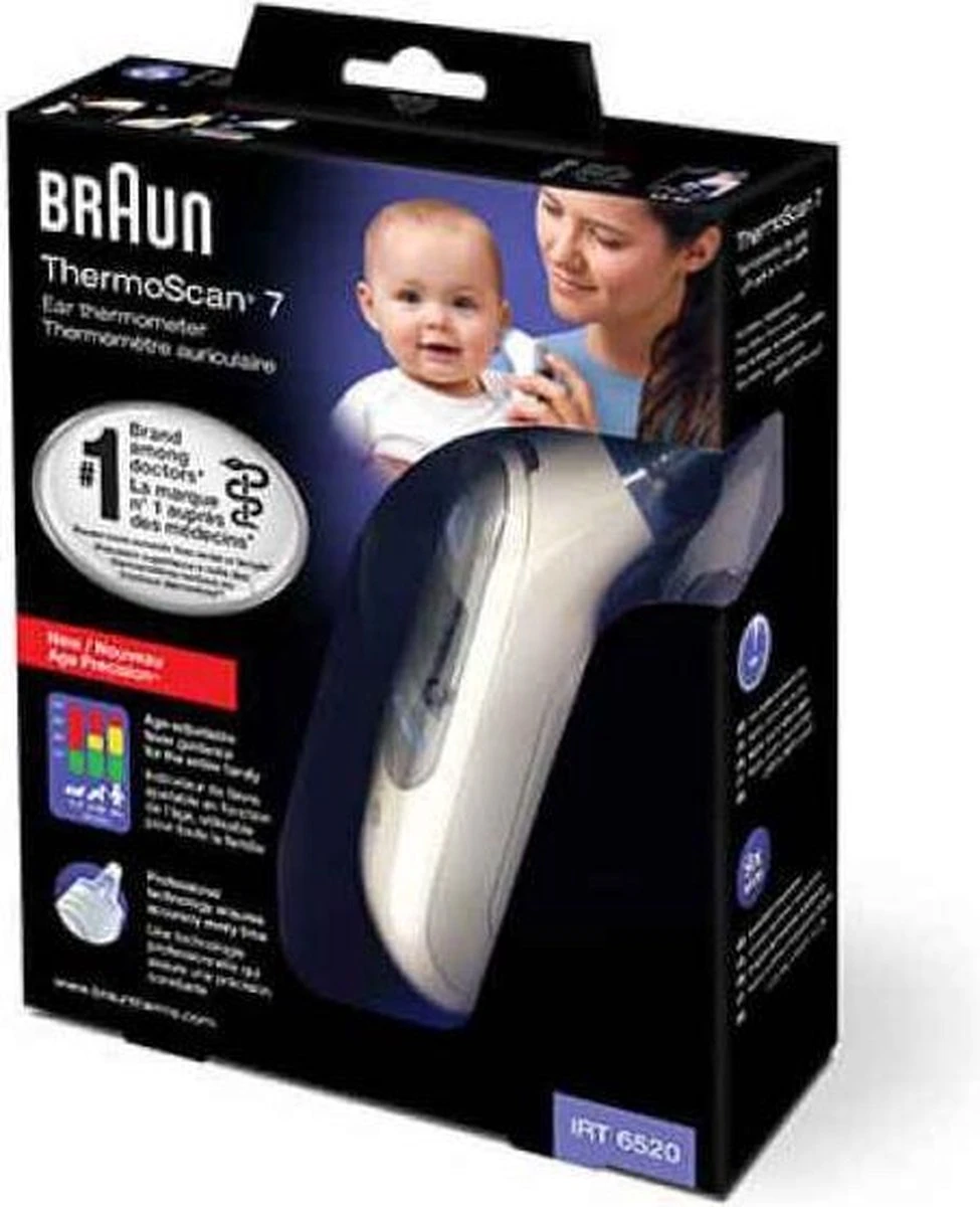 Braun IRT 6520 ThermoScan 7 Thermometer 7 Braun IRT 6520 ThermoScan 7 Thermometer - Afbeelding 5
