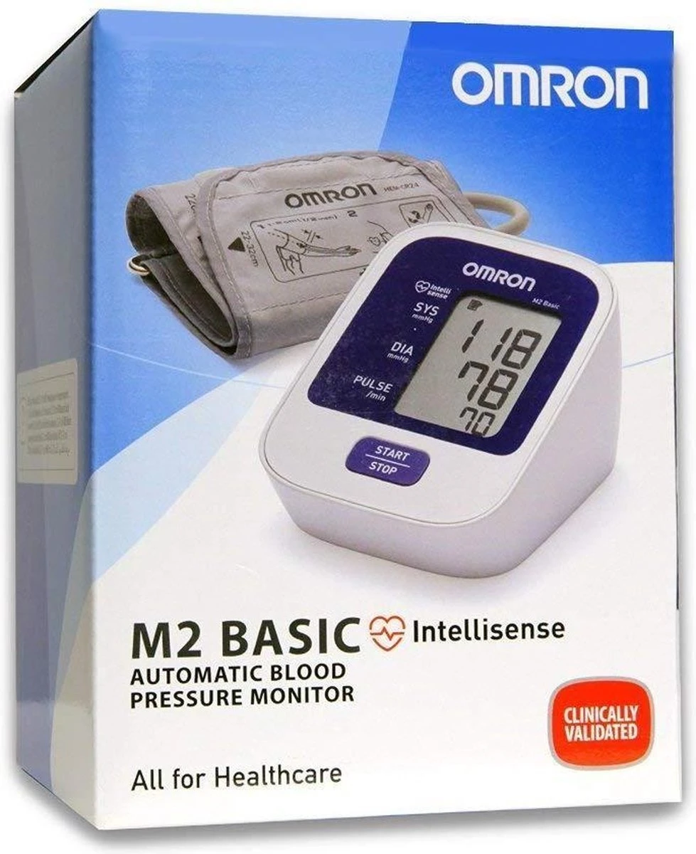 OMRON M2 Basic Bovenarm Bloeddrukmeter 7 OMRON M2 Basic Bovenarm Bloeddrukmeter - Afbeelding 5