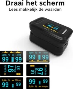 Ofille Oximeter - Saturatiemeter - Zuurstofmeter - Hartslagmeter -MEDISANA Shop 984x1200